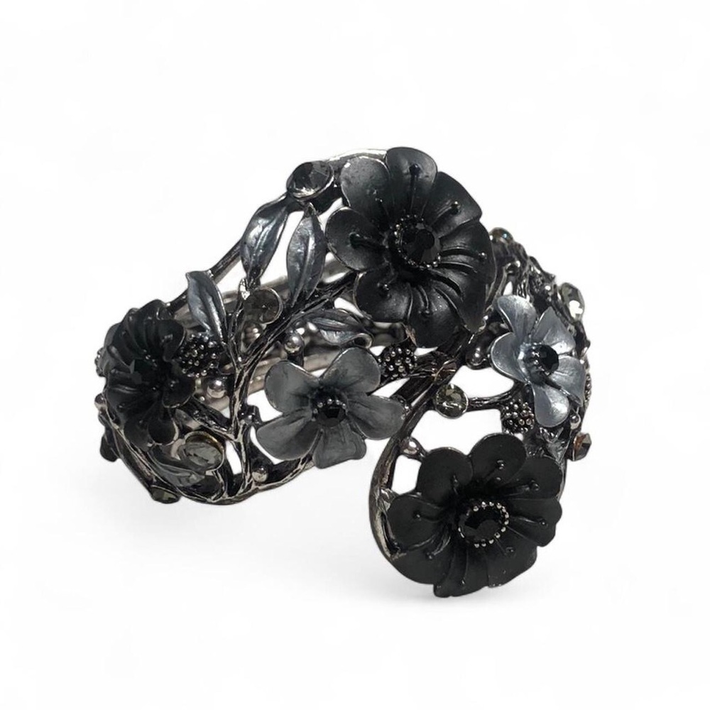 Vtg Whimsigoth Floral Cuff